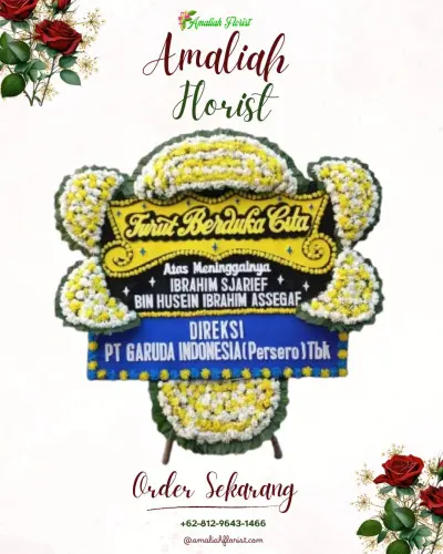 Papan Bunga Duka di Pekayon